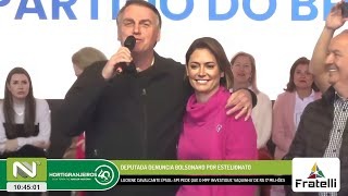 Deputada denuncia Bolsonaro por estelionato