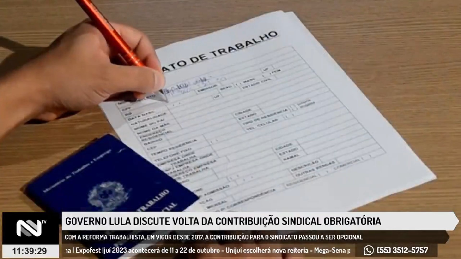 NTV: Governo Lula discute volta da contribuição sindical obrigatória