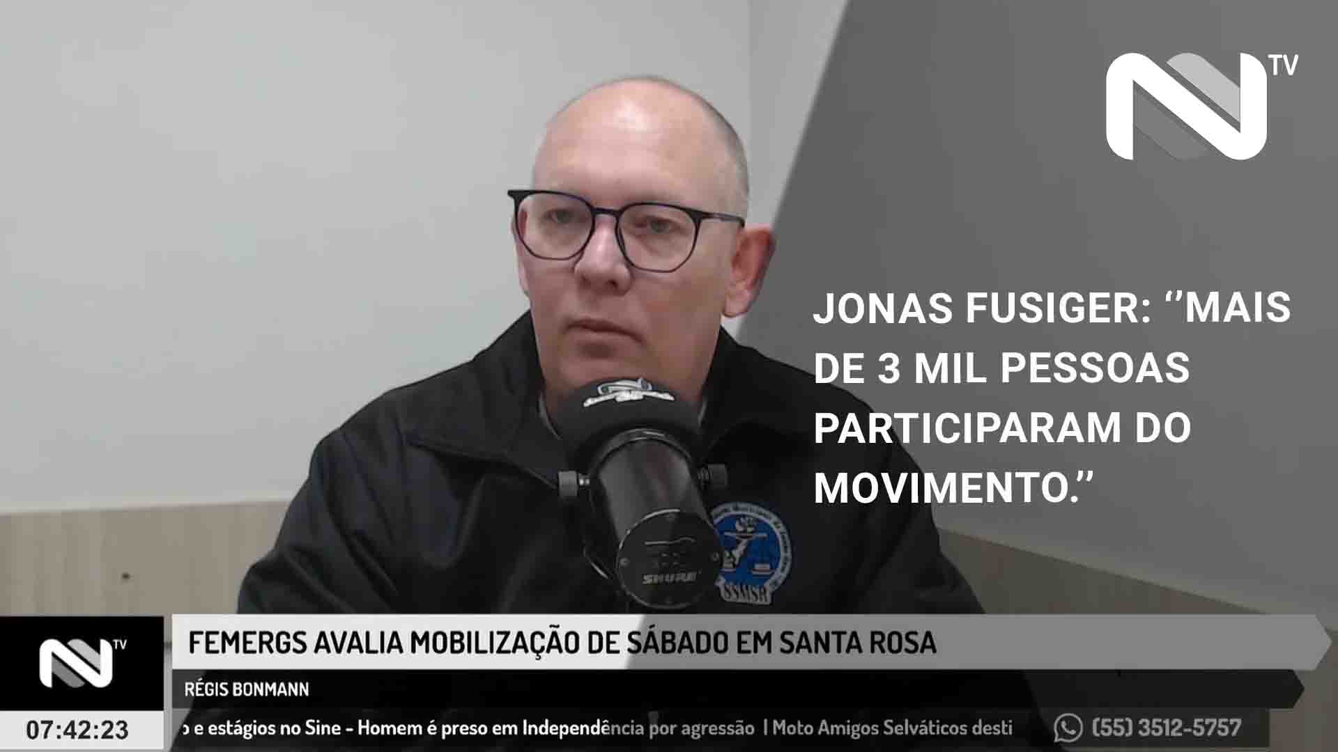 FEMERGS avalia mobilização do último sábado em Santa Rosa