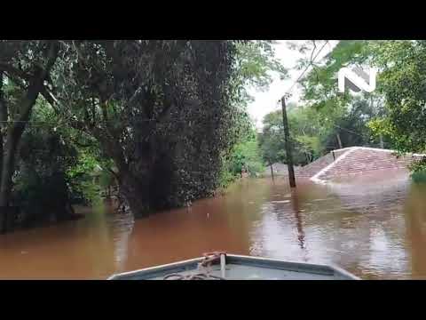 Veja imagens da enchente em Porto Mauá, São Borja e Alecrim, no Rio Grande do Sul