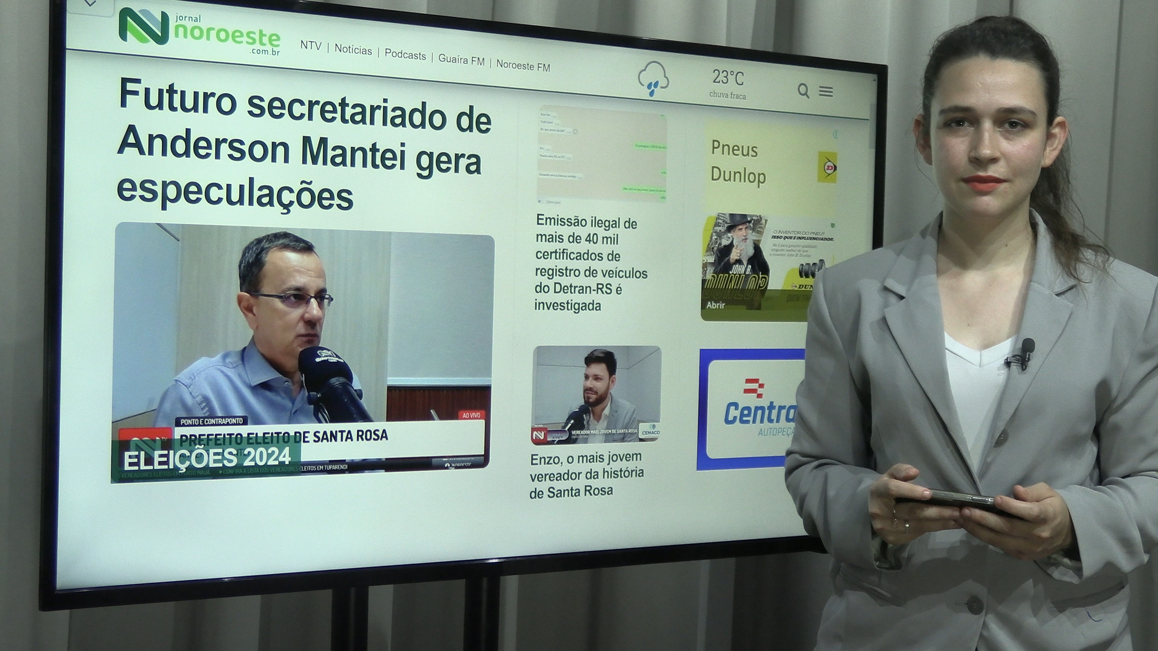 Confira os destaques do Jornal Noroeste desta quinta-feira, 10 de outubro