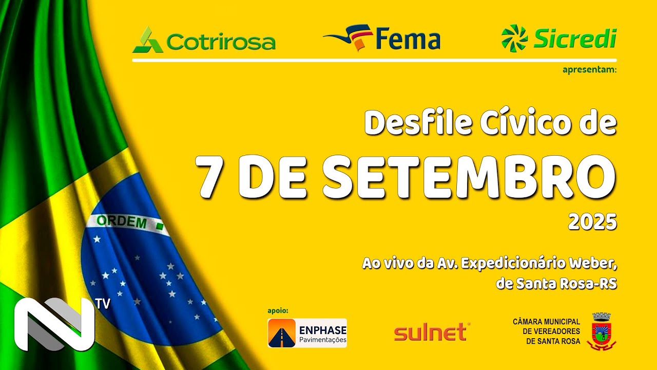 Desfile Cívico de 7 de Setembro de Santa Rosa, RS