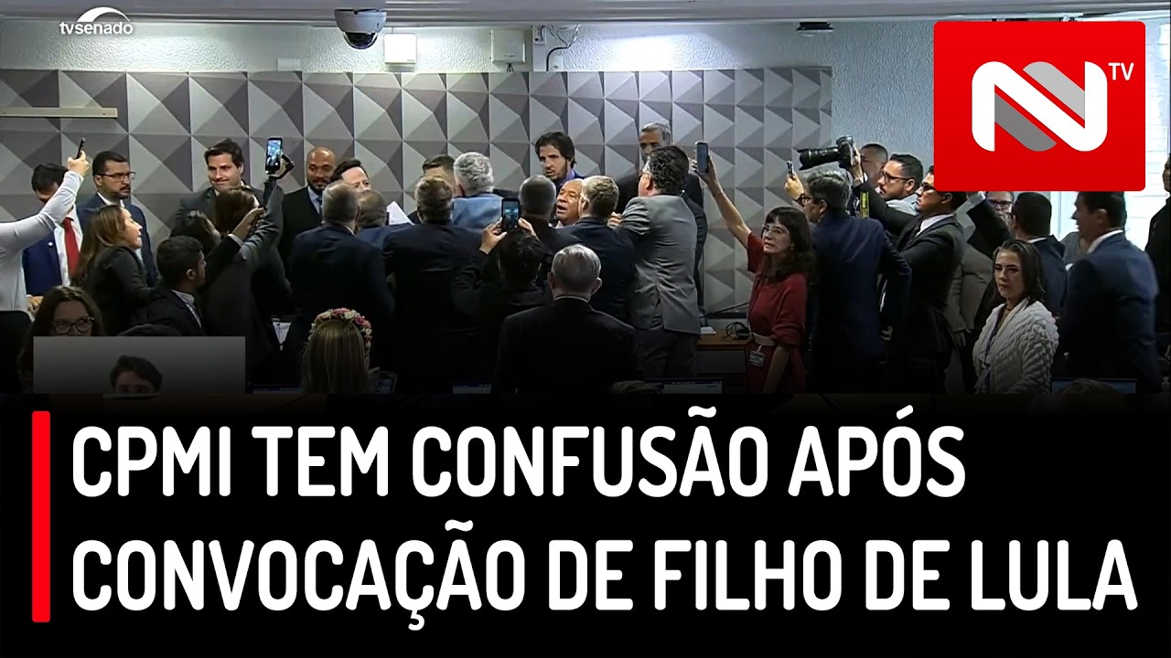 CPMI do INSS tem confusão após convocação de filho de Lula