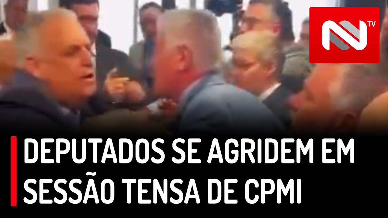 Deputados se agridem em sessão tensa da CPMI do INSS