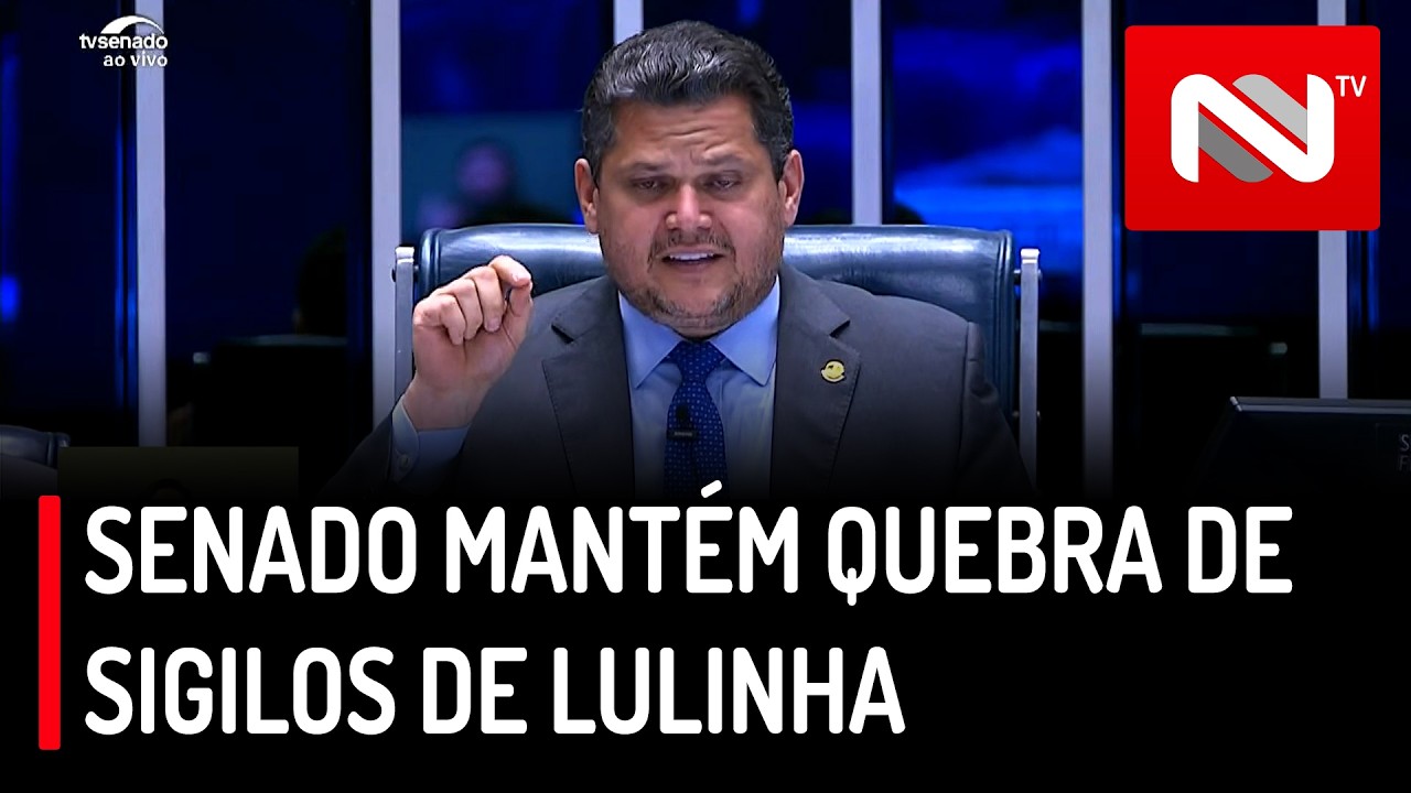 Senado mantém quebra de sigilos de Lulinha, filho de Lula