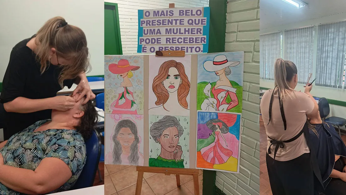 Tarde especial valoriza mães da comunidade escolar em evento na EMEF Cívico-Militar Cel. Raul Oliveira
