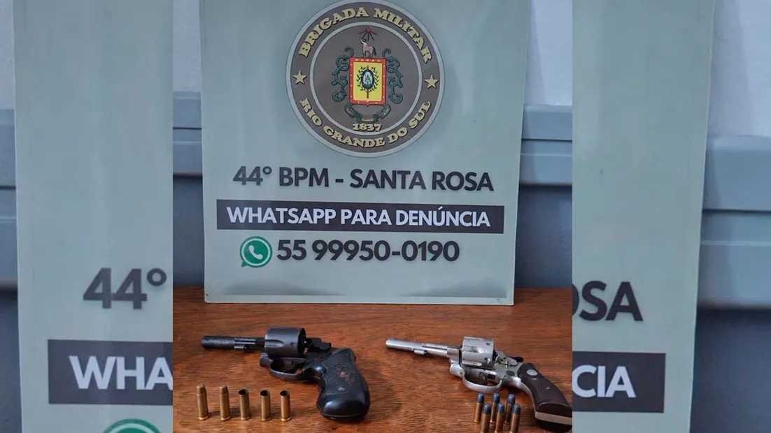 Brigada Militar prende homem por porte ilegal de arma de fogo