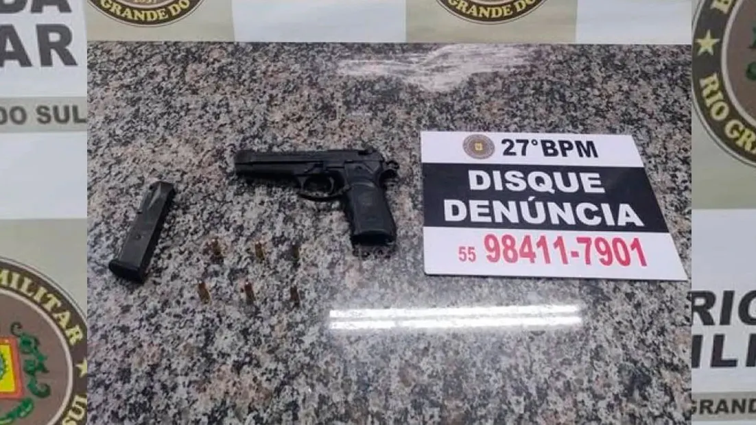 Homem é preso por homicídio doloso em Santo Ângelo