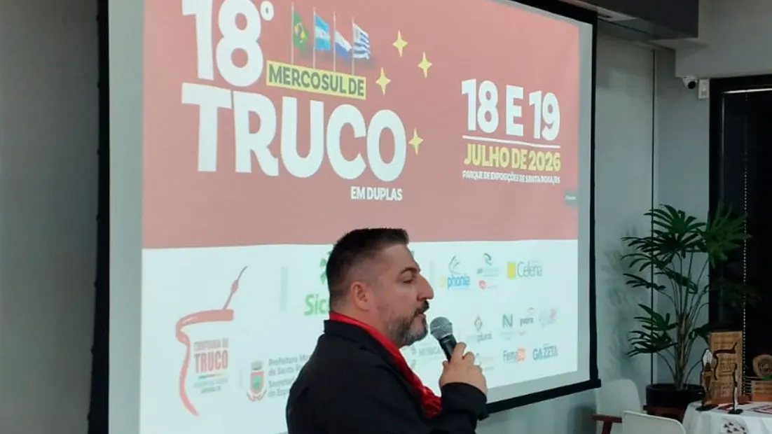 18º Mercosul de Truco em Duplas promete movimentar Santa Rosa com premiação de R$ 12 mil